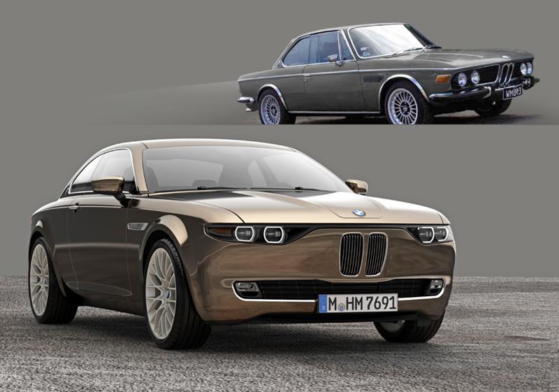 The BMW CS Vintage Concept by David Obendorfer