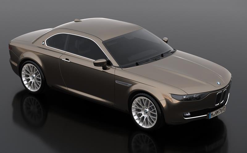 The BMW CS Vintage Concept by David Obendorfer