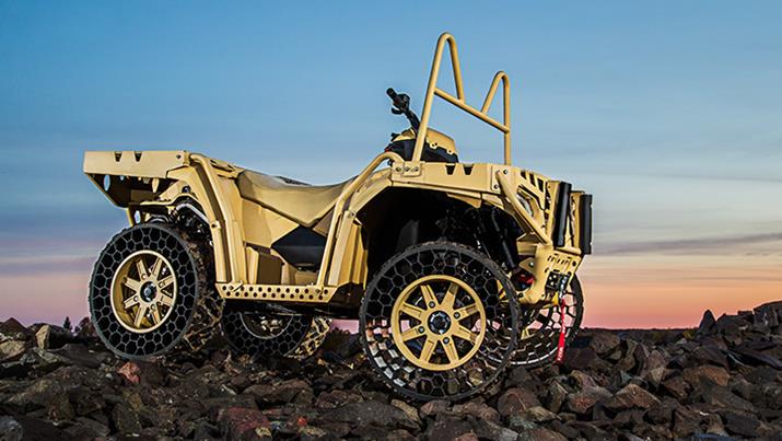 Polaris Sportsman WV850 ATV with Airless Tires