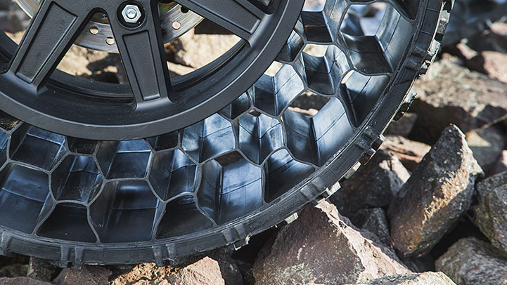 Polaris Sportsman WV850 ATV with Airless Tires