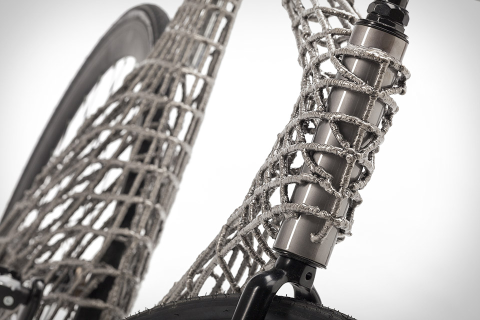 Arc 3D-Printed Stainless Steel Bicycle