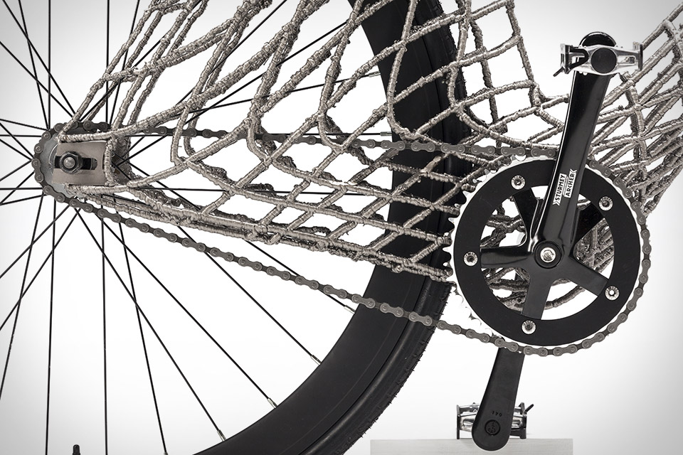 Arc 3D-Printed Stainless Steel Bicycle