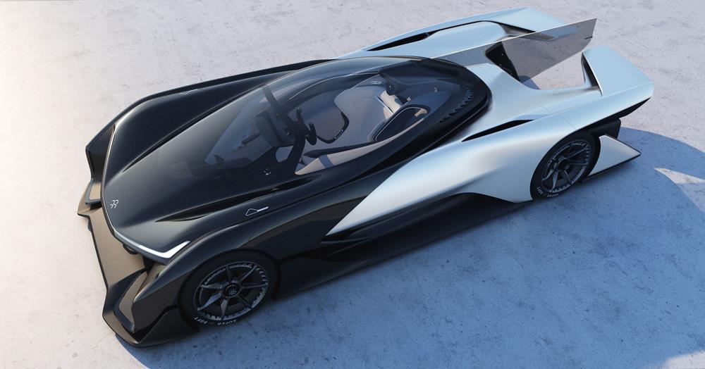 FFZERO1 Electric Concept Car by Faraday Future