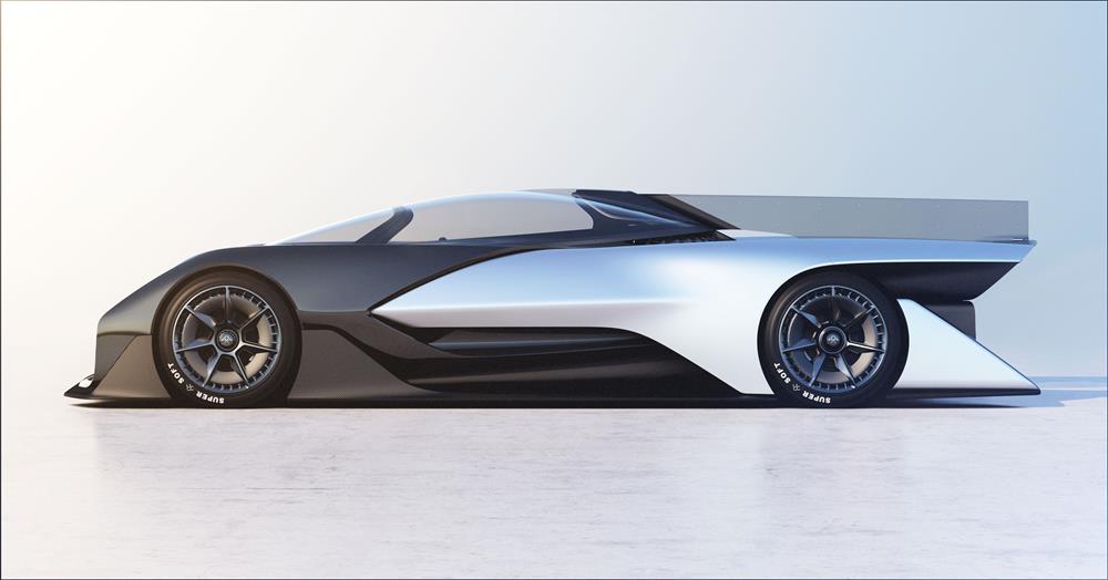 FFZERO1 Electric Concept Car by Faraday Future