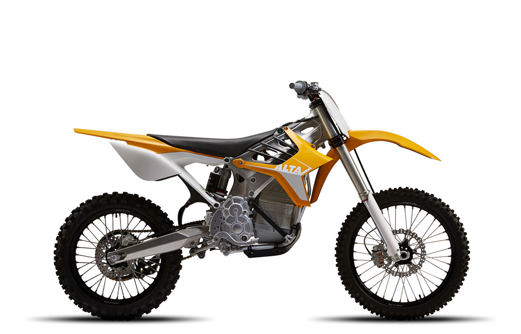 Redshift Electric Motocross Bike by Alta Motors