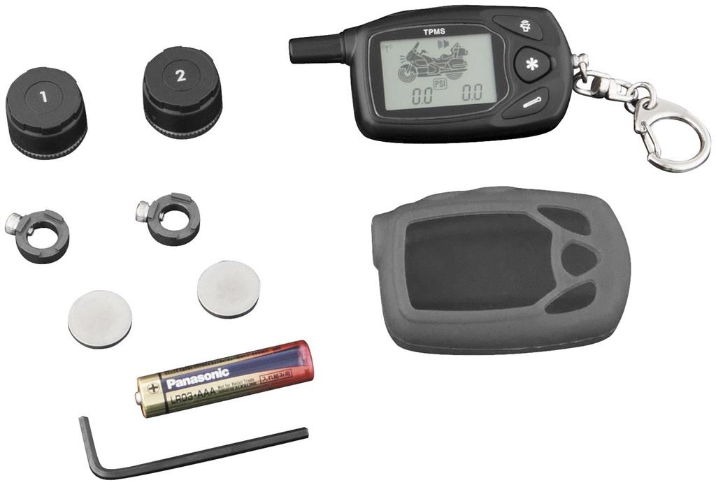 Motorcycle TPMS with small key-chain display