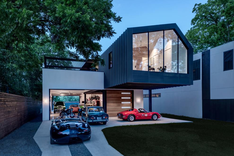 Home and Showroom for a Car Collector