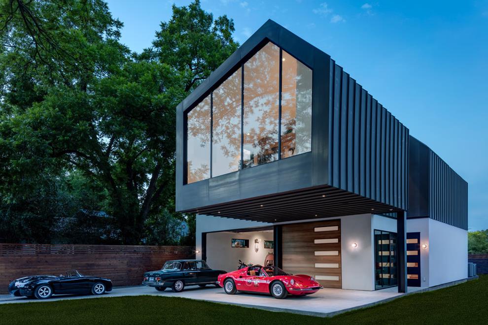 Home and Showroom for a Car Collector
