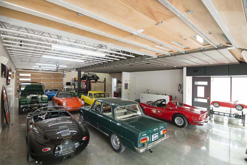 Home and Showroom for a Car Collector