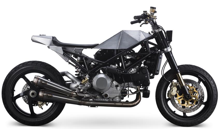 Custom Ducati Monster "Warthog" by Anvil Motociclette