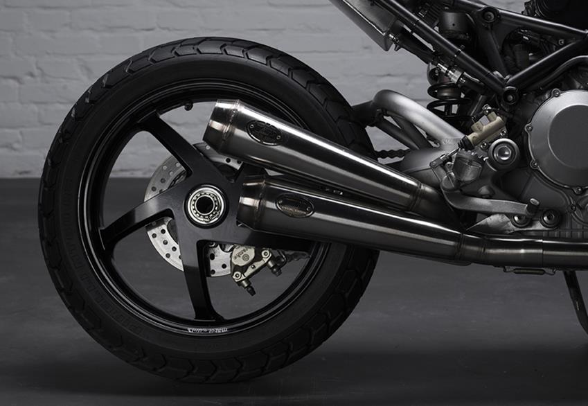 Custom Ducati Monster "Warthog" by Anvil Motociclette