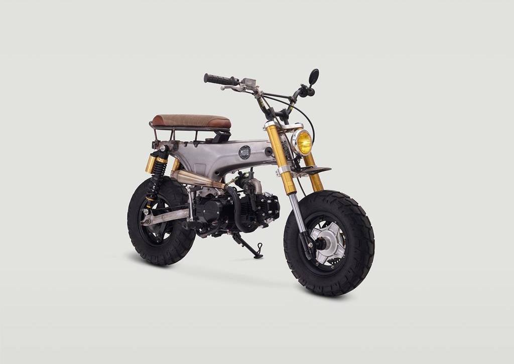 Custom 1991 Honda CT70 Scrambler by Classified Moto