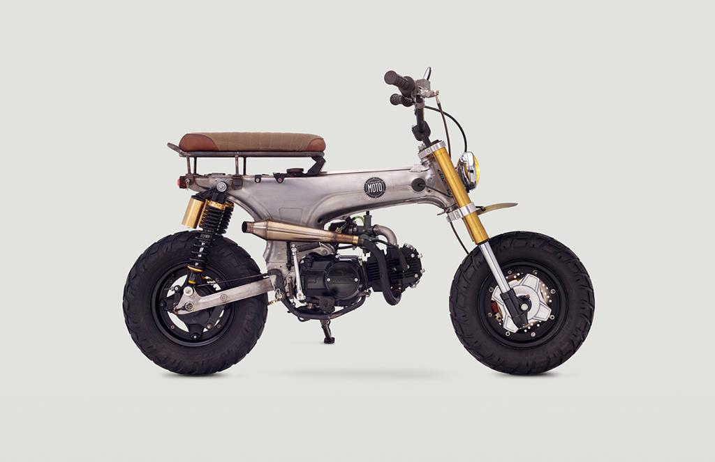 Custom 1991 Honda CT70 Scrambler by Classified Moto