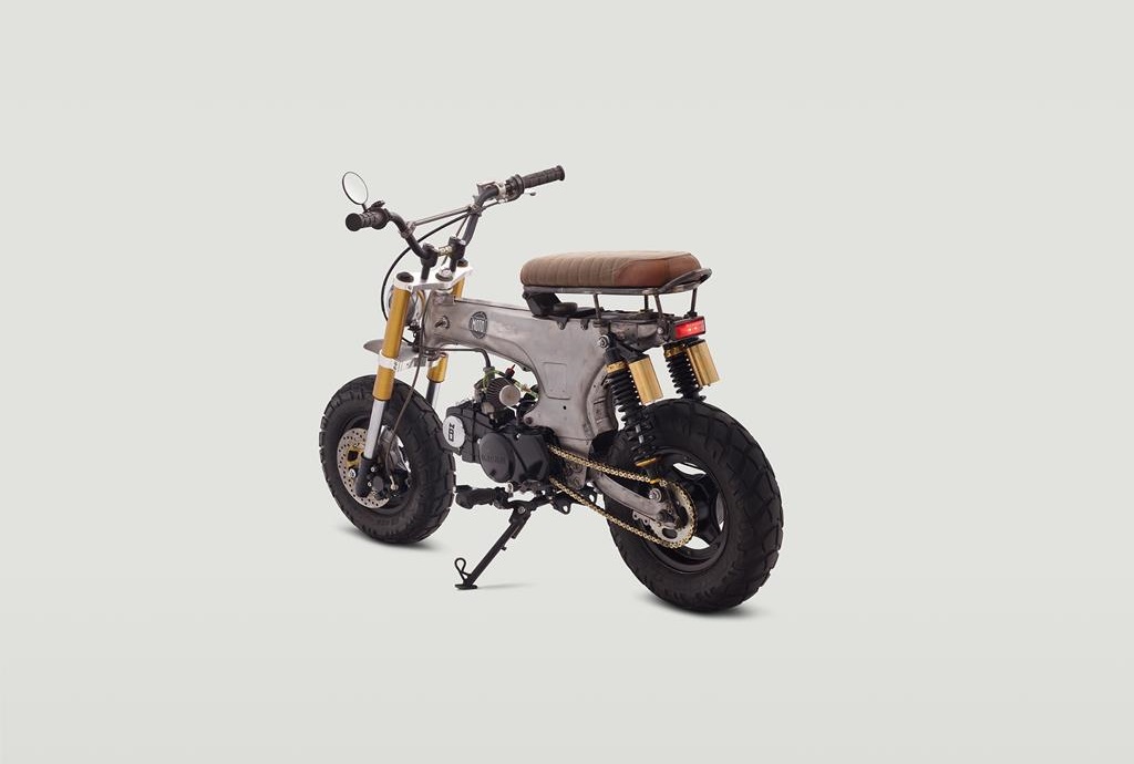 Custom 1991 Honda CT70 Scrambler by Classified Moto