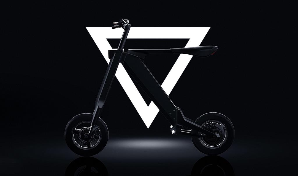 AK-1 Automatic Folding Electric Bike by Ronsben Huen