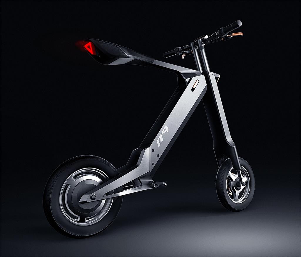 AK-1 Automatic Folding Electric Bike by Ronsben Huen