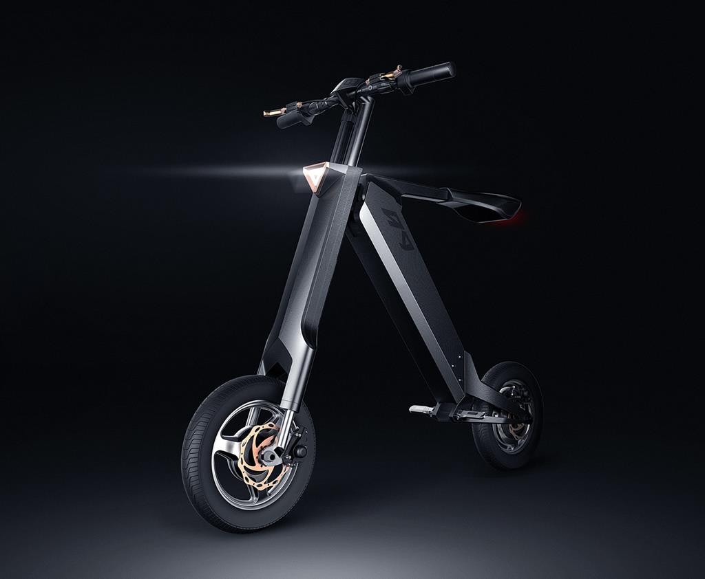 AK-1 Automatic Folding Electric Bike by Ronsben Huen