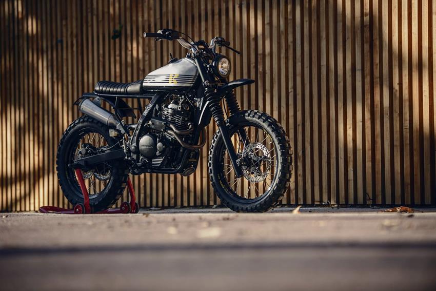 Custom Honda NX650 by Kiddo Motors