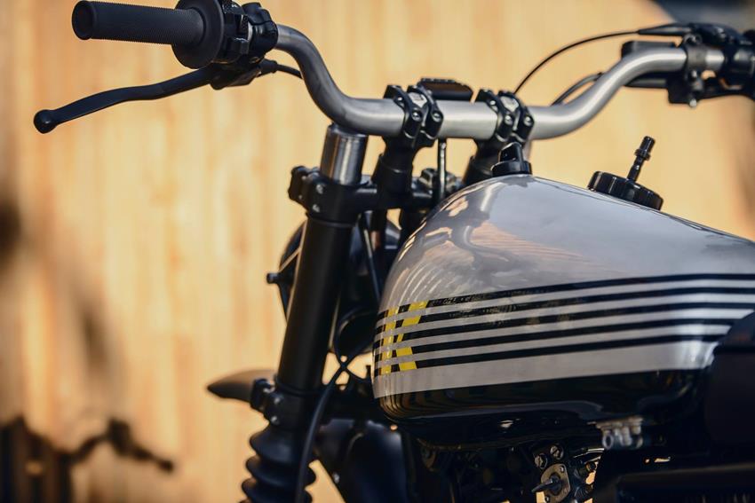 Custom Honda NX650 by Kiddo Motors