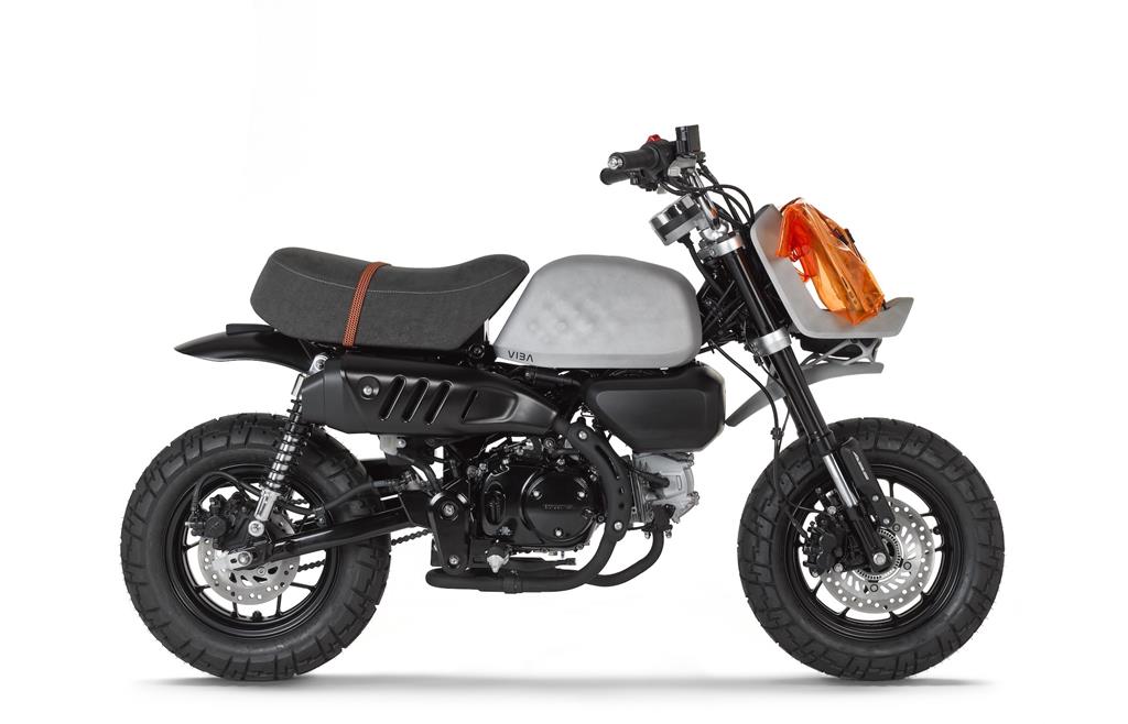 Custom Honda Monkey Motorcycle - VIBA Jane