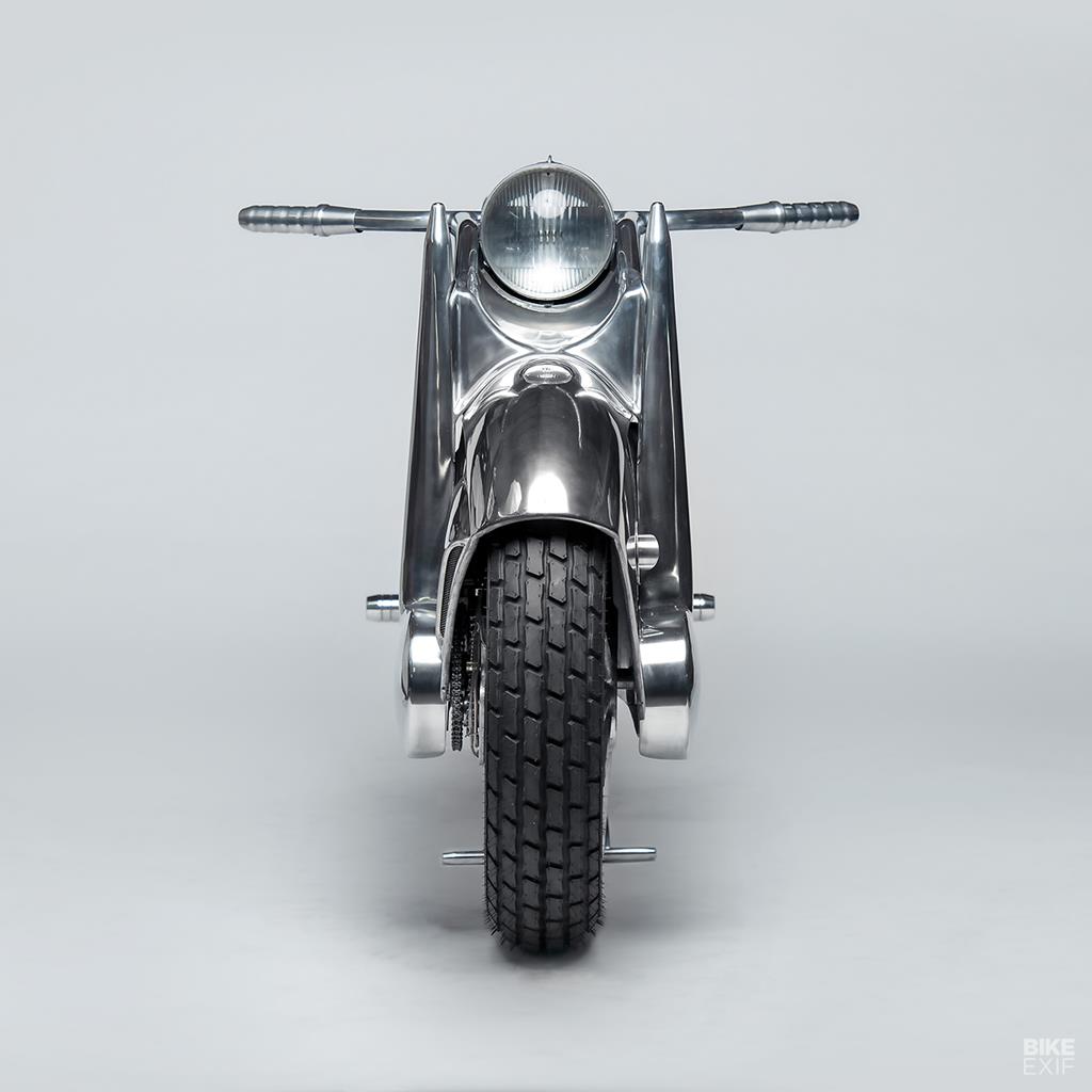 Custom Front Wheel Drive Motorcycle by Craig Rodsmith