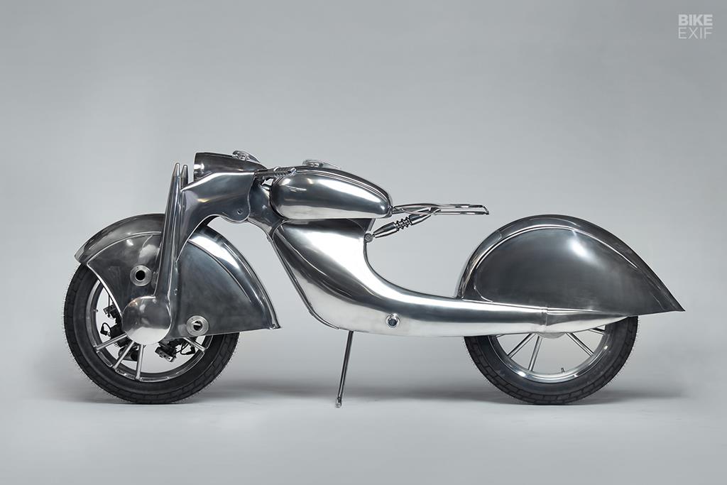 Custom Front Wheel Drive Motorcycle by Craig Rodsmith