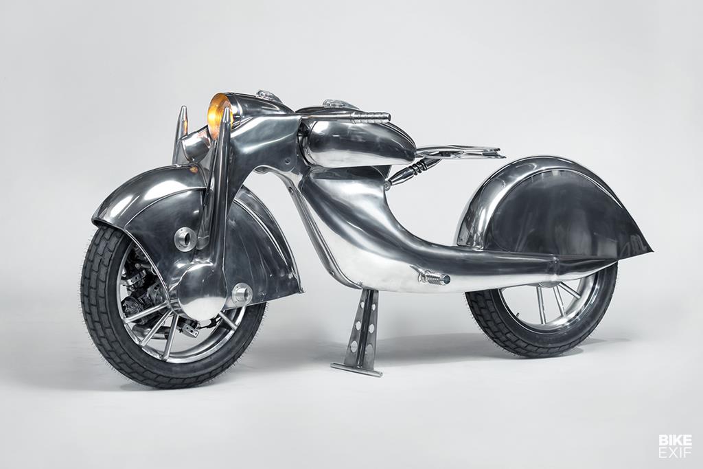 Custom Front Wheel Drive Motorcycle by Craig Rodsmith