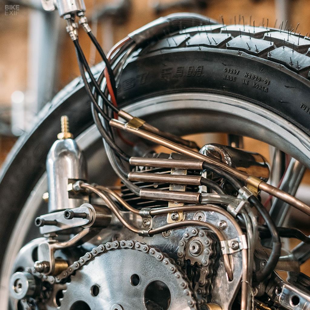 Custom Front Wheel Drive Motorcycle by Craig Rodsmith