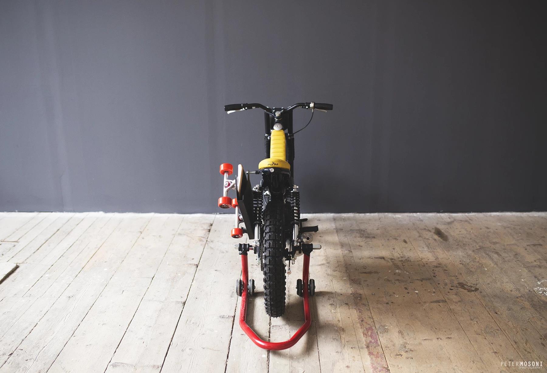 Custom Peripoli Oxford Moped by Mokka Cycles