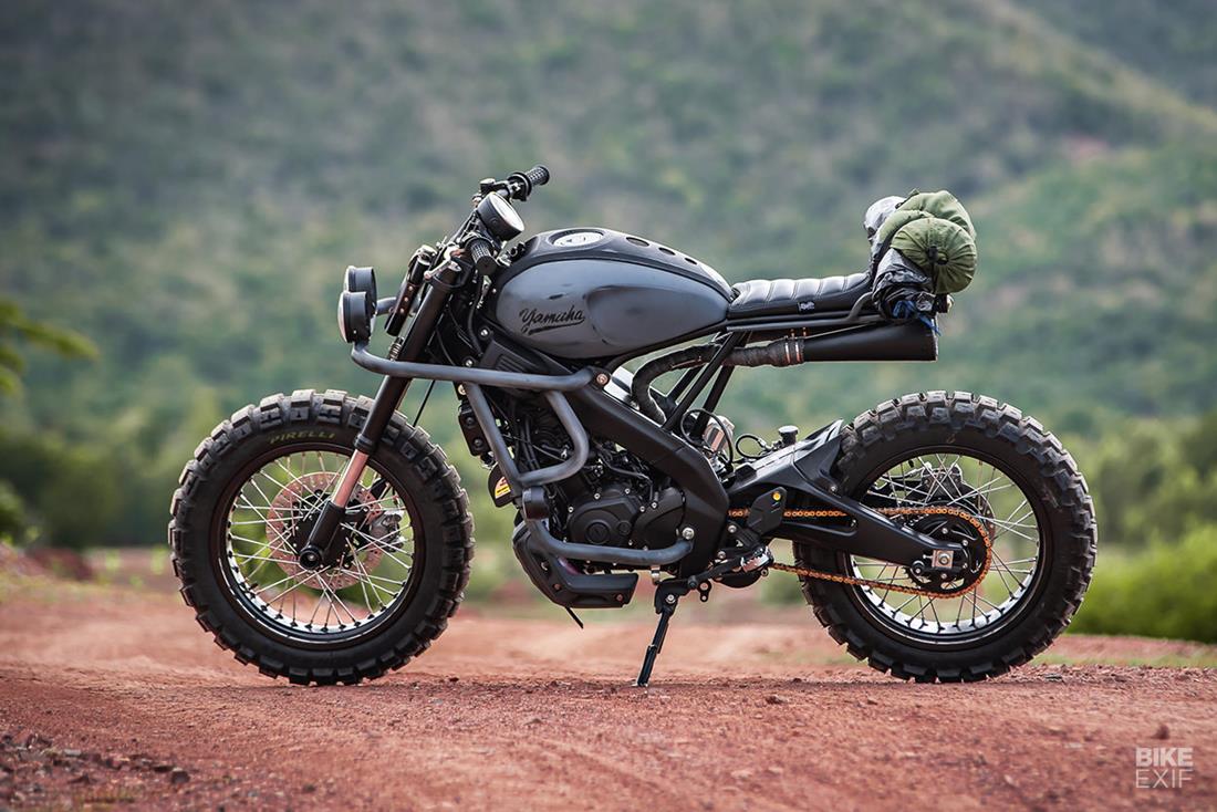 Yamaha XSR155 Scrambler by K-Speed