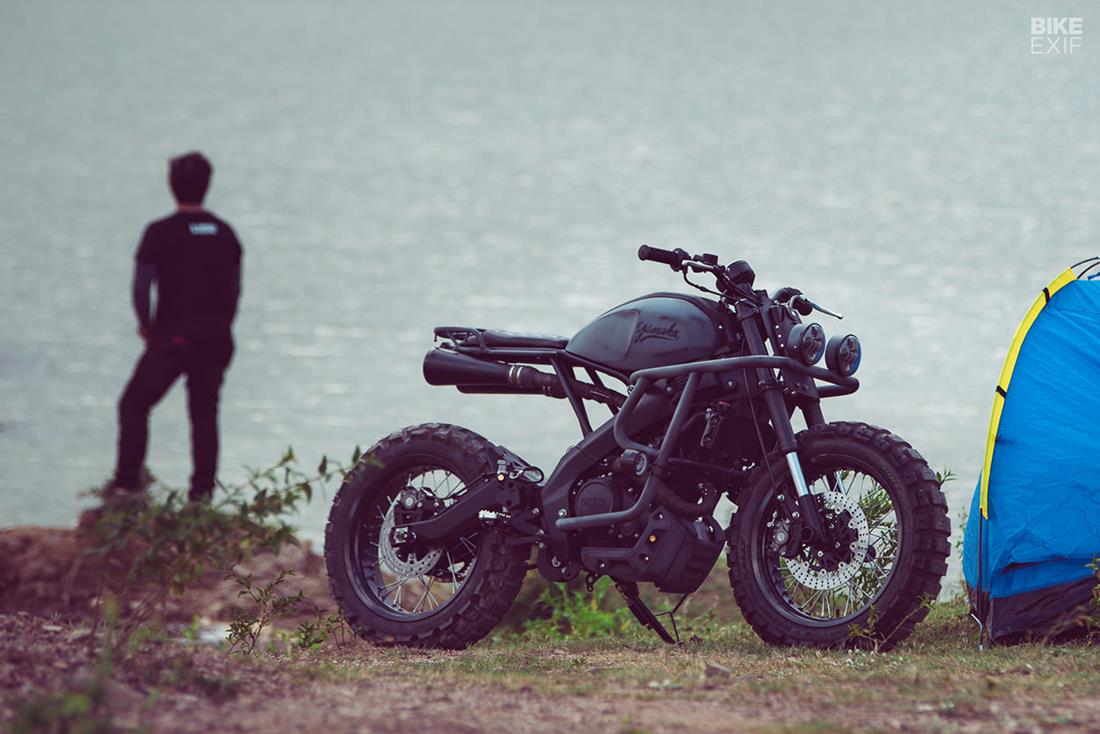 Yamaha XSR155 Scrambler by K-Speed