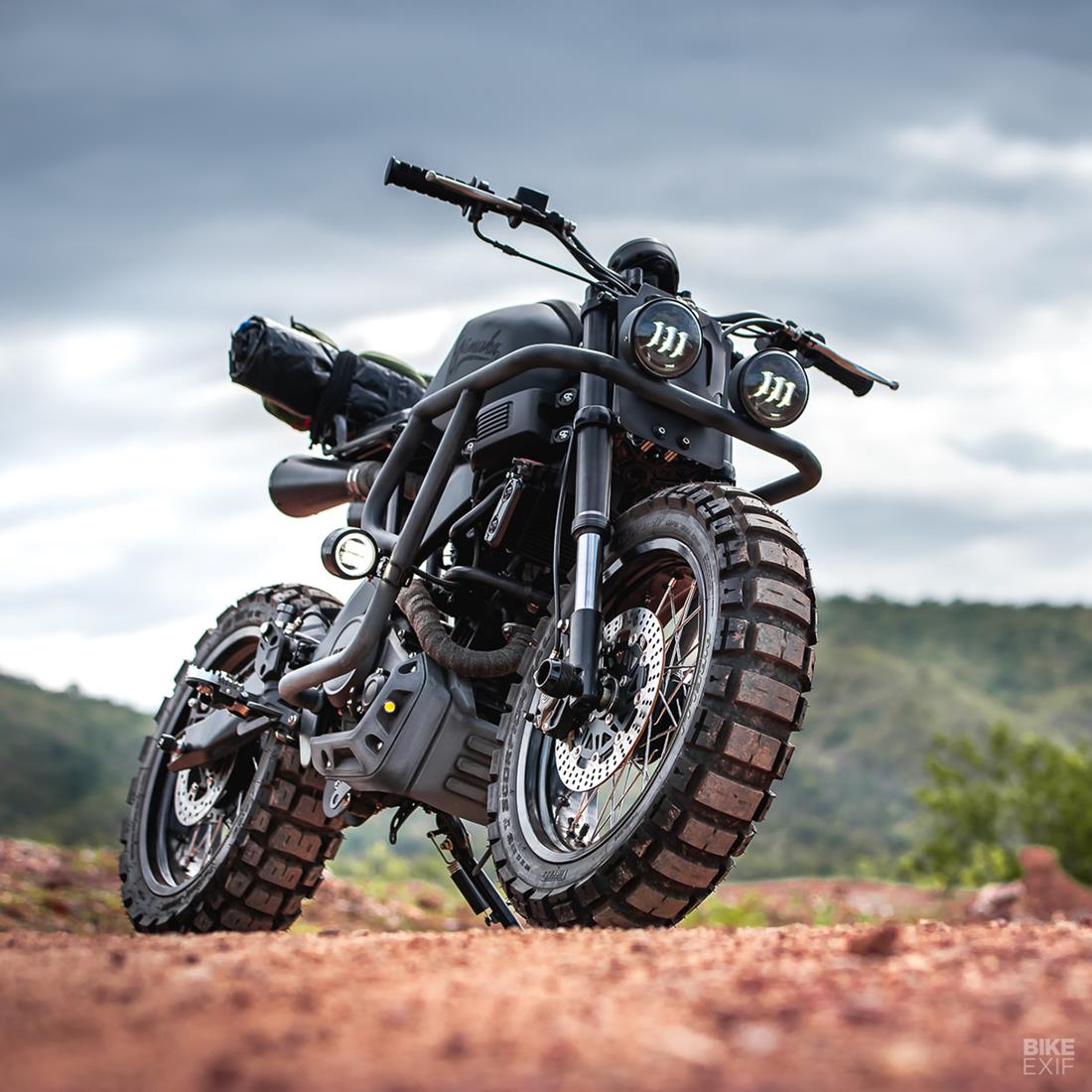 Yamaha XSR155 Scrambler by K-Speed