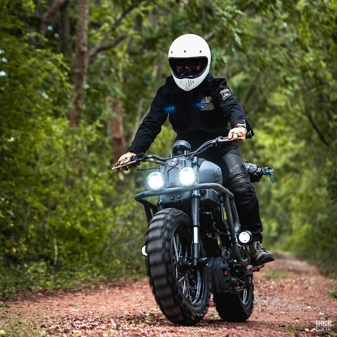 Yamaha XSR155 Scrambler by K-Speed