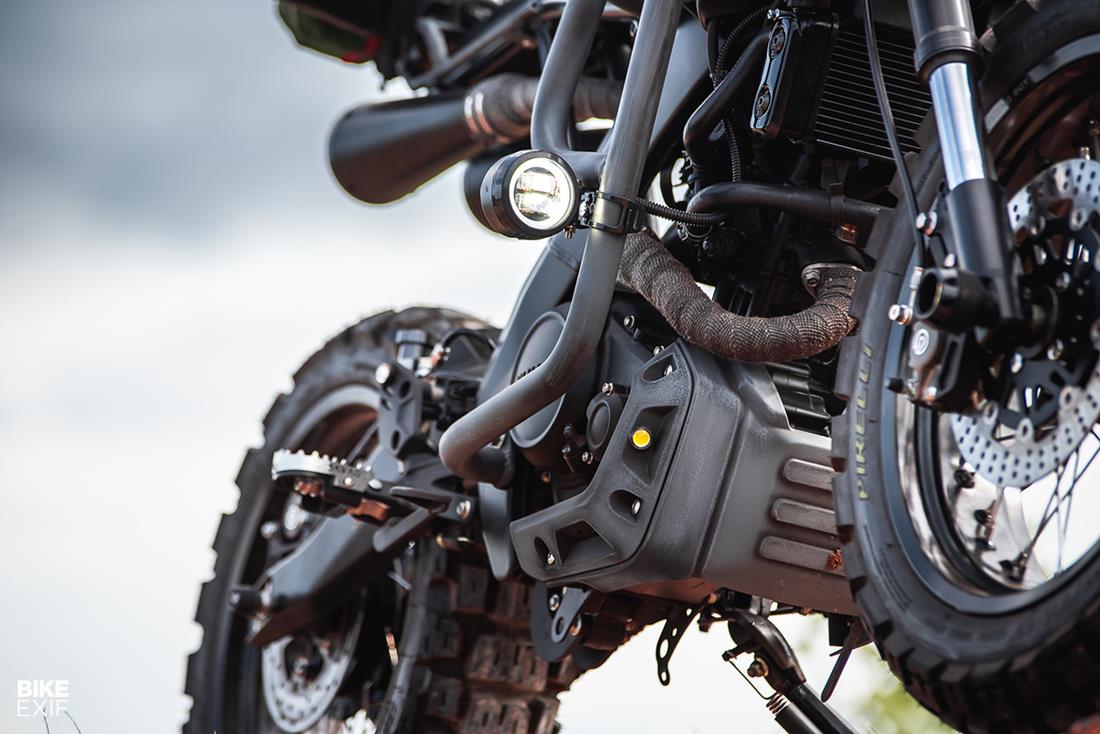 Yamaha XSR155 Scrambler by K-Speed