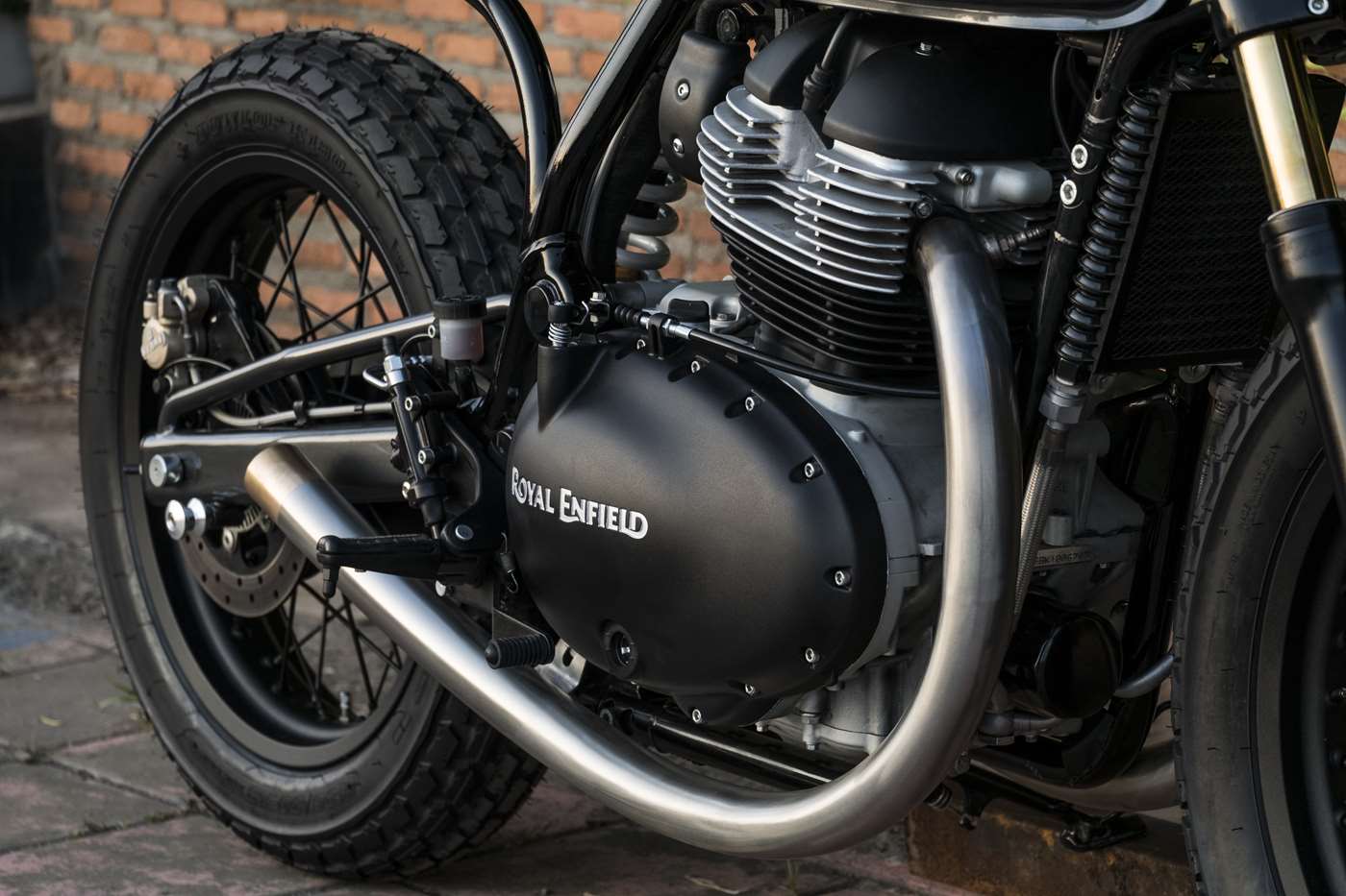 Royal Enfield Moose by Zeus Custom