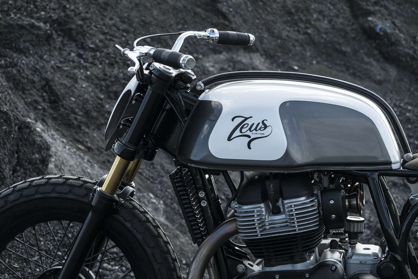 Royal Enfield Moose by Zeus Custom