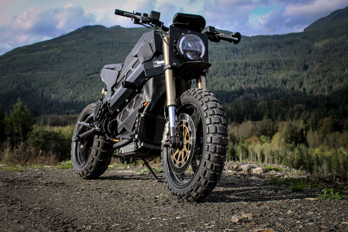 Brammo Empulse R Electric Scrambler by Droog Moto