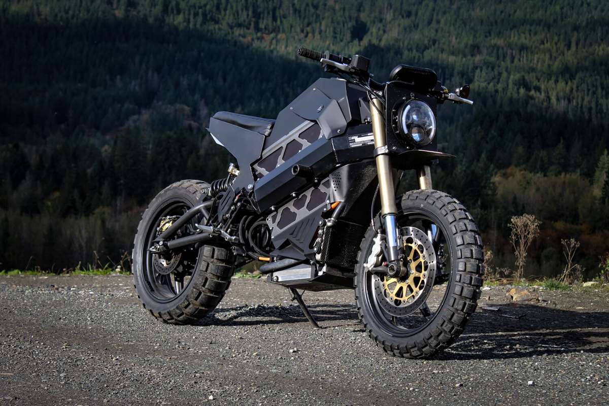 Brammo Empulse R Electric Scrambler by Droog Moto