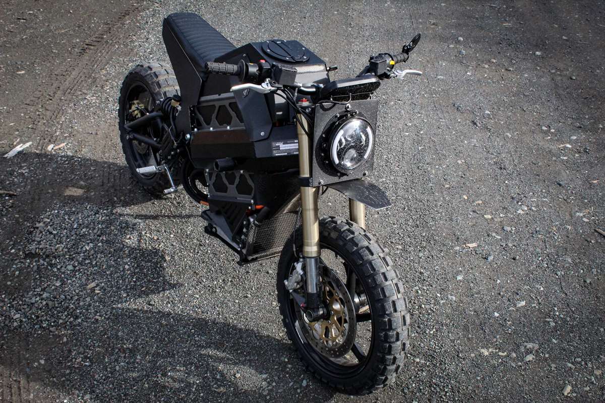 Brammo Empulse R Electric Scrambler by Droog Moto