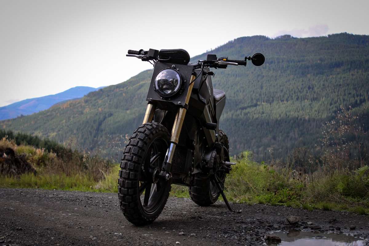 Brammo Empulse R Electric Scrambler by Droog Moto