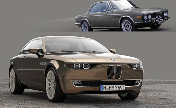 The BMW CS Vintage Concept by David Obendorfer