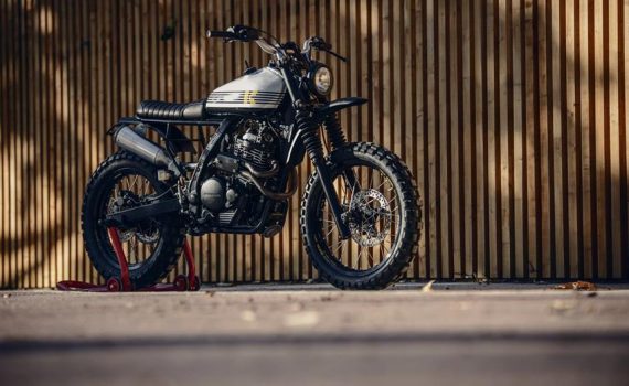 Custom Honda NX650 by Kiddo Motors