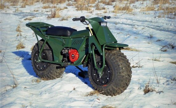 Taurus 2x2 Adventure Motorcycle from Russia