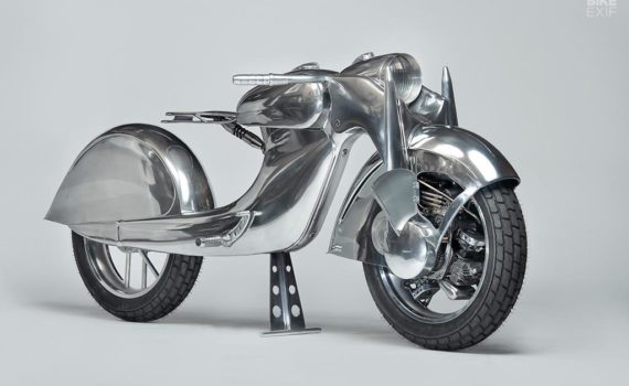 Custom Front Wheel Drive Motorcycle by Craig Rodsmith