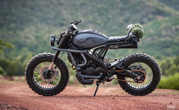 Yamaha XSR155 Scrambler by K-Speed