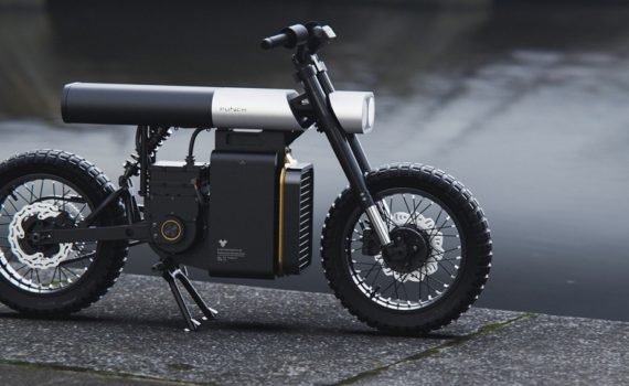 Punch Electric Urban Motorcycle by Artem Smirnov