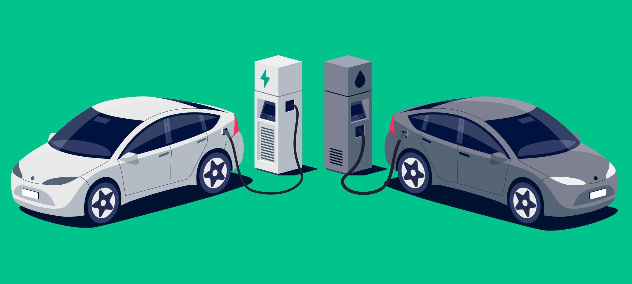 ev and ice car